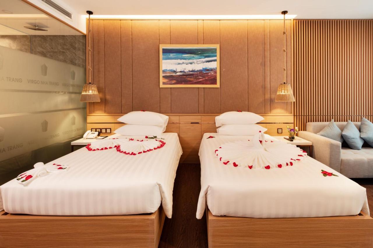 Virgo Hotel Nha Trang Buitenkant foto Deluxe Twin Room